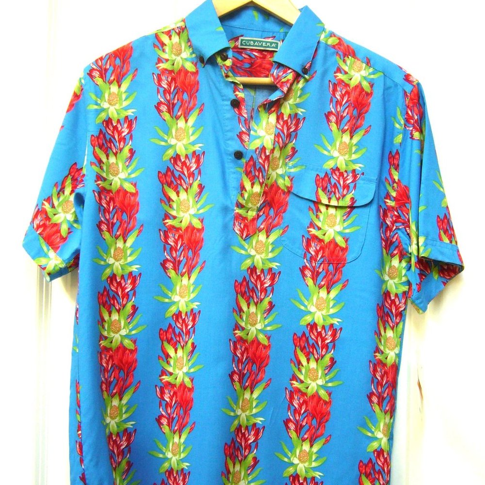 New Mens Cubavera Short Sleeve Shirt Small